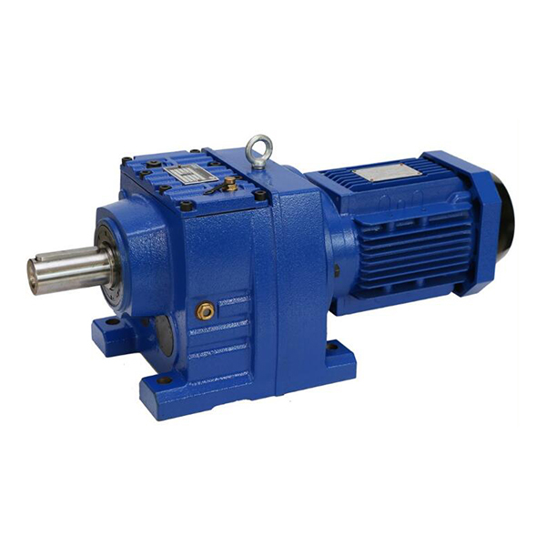 Helical gear motor 