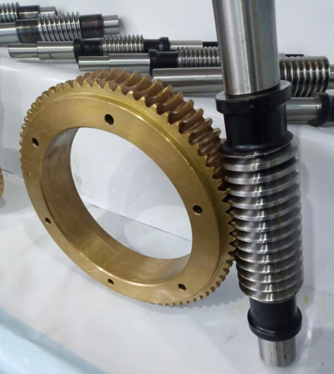 High quality Double-enveloping worm gear and worm shaft