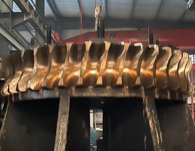 High quality Double-enveloping worm gear and worm shaft